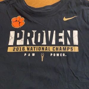 Boys Clemson tshirt